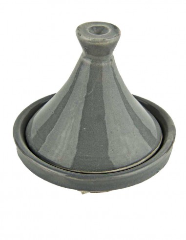 Mini tajine marocain gris, 3,25 po