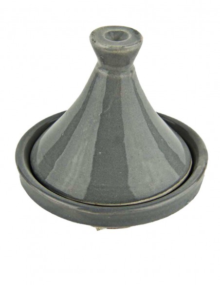 Mini tajine marocain gris, 3,25 po
