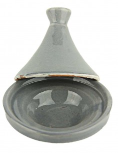 Mini tajine marocain gris, 3,25 po 2