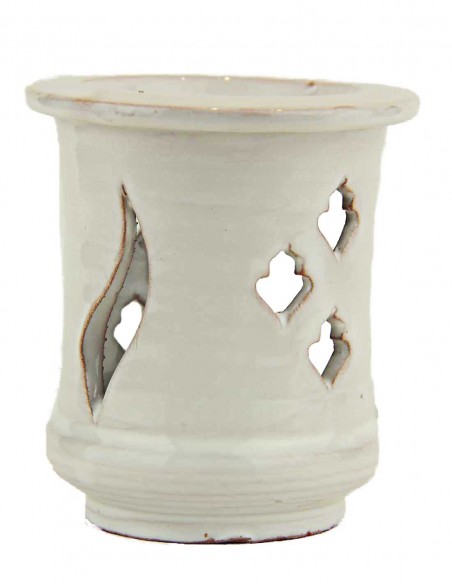 White ceramic fragrance diffuser, tall shape
