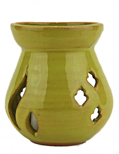 Diffuseur de parfum en céramique vert olive,...