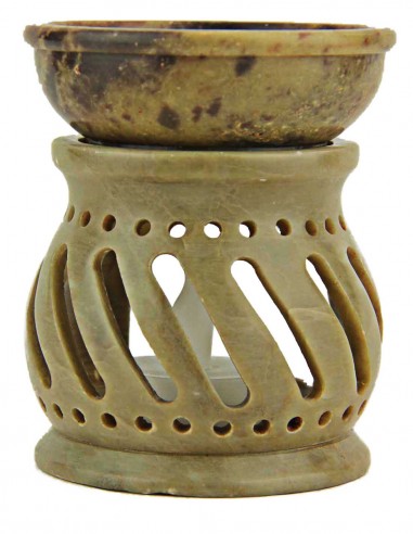 Marbled grey-green fragrance diffuser