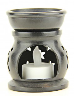 Diffuseur de parfum gris anthracite