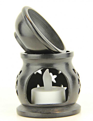 Diffuseur de parfum gris anthracite