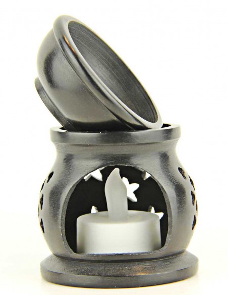 Diffuseur de parfum gris anthracite