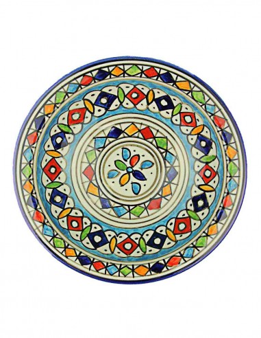 Assiette marocaine de Fes 7,75 p