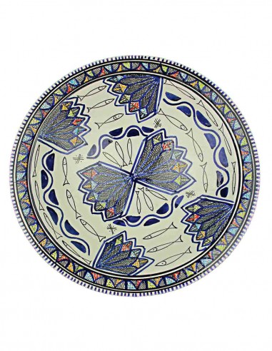 Tunisian plate 14,5 inch