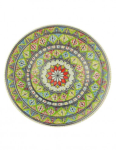 Tunisian plate 14,5 inch