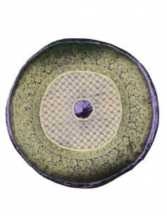 Coussin de sol indien rond couleur 2