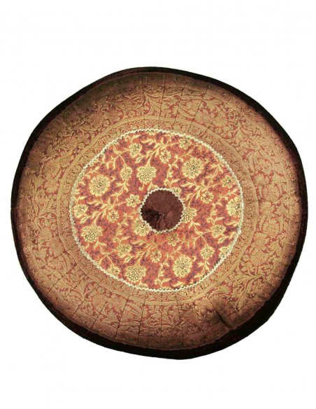Round Indian floor cushion color 3