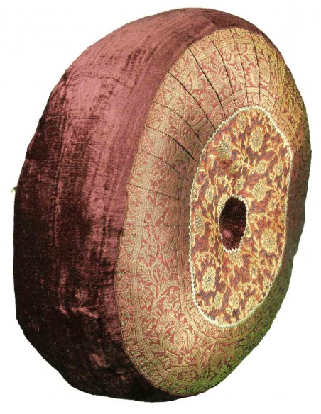 Round Indian floor cushion color 3