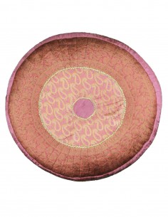 Coussin de sol indien rond couleur 4