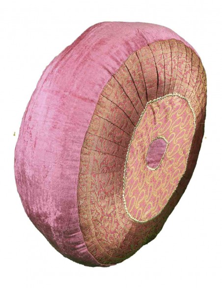 Coussin de sol indien rond couleur 4