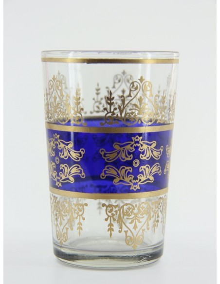 Tea glass green blue